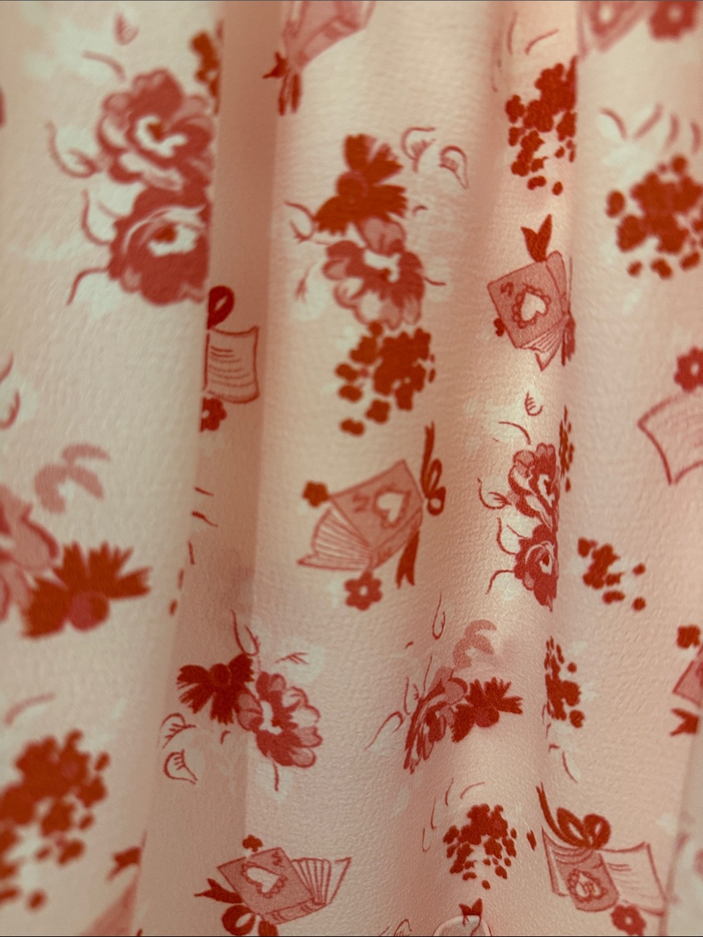 Hill House Nap Dress | Original Valentine’s Print | Pristine Sz Medium - Picture 6 of 6